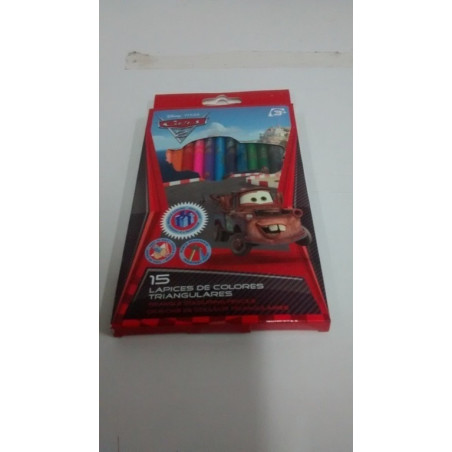 LAPIZ INOXCROM 11 CARS 2  15 COLORES 003250 ^