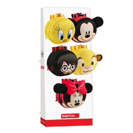 RELLENO EXPOSITOR 945 MOCHILAS REDONDAS 3D SURT. SAFTA23 ENERO 642295912