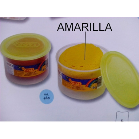 PLASTILINA JOVI BLANDIVER AMARILLA BOTE 450 125ML C/5U