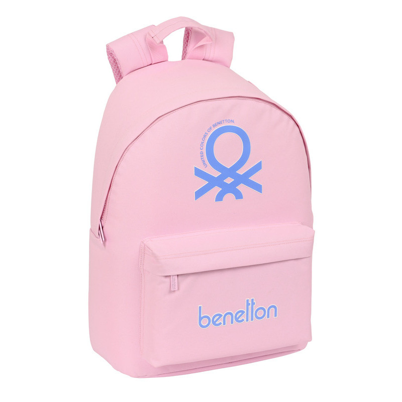 MOCHILA PARA PORTATIL 14,1" BENETTON "PINK" SAFTA23 ENERO 642314819