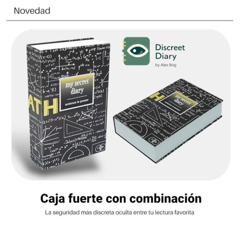 CAJA FUERTE CON COMBINACION SCIENCE IS POWER ALEX BOG JS-1058 UNIDAD