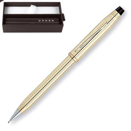 PORTAMINAS 0,5MM CROSS CENTURY II ORO 10 KTS 450305WG ^