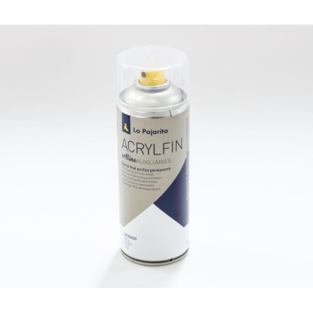 BARNIZ ACRYLFIN SATINADO SPRAY LA PAJARITA 193726 400 ML UNIDAD