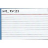 FICHAS LOAN Nº2 75*125 RAYADAS