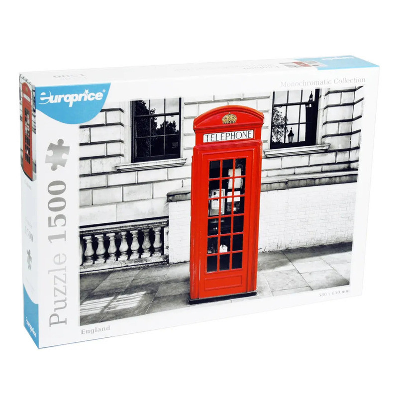 PUZZLE EUROPRICE MONOCROMATICO INGLATERRA 1500 PZAS PUA0844
