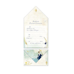 TARJETA INVITACION COMUNION ARGU ESPIGA NIÑO 41544