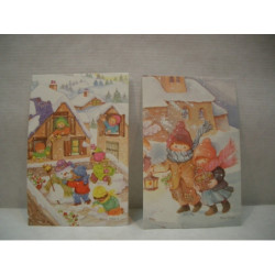 CHRISTMAS EDICROMO TARJETON PEQUEÑO 5680 ^