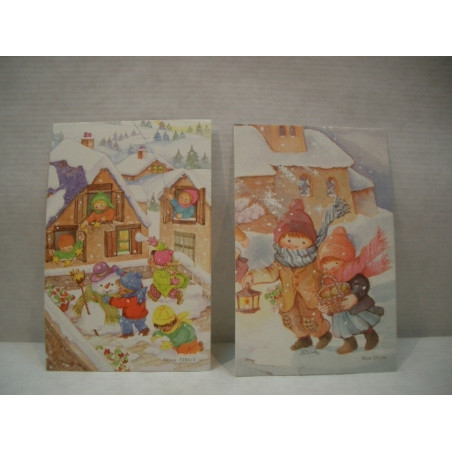 CHRISTMAS EDICROMO TARJETON PEQUEÑO 5680 ^