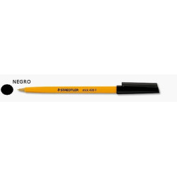 BOLIGRAFO STAEDTLER 430 STICK NEGRO FINO C/50U ^