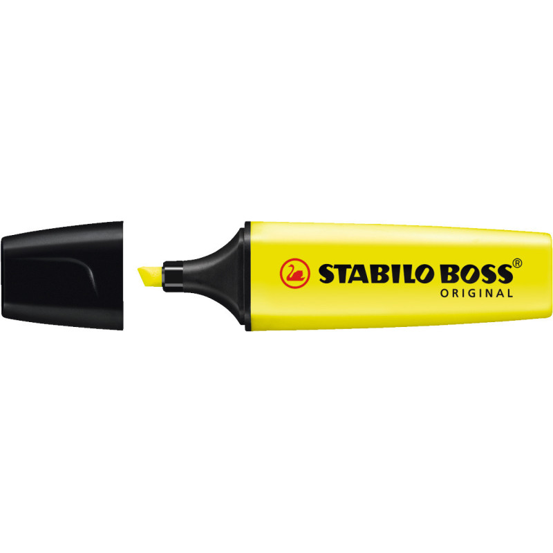 MARCD. FLUORESCENTE AMARILLO STABILO BOSS