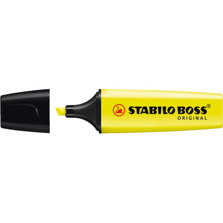 MARCD. FLUORESCENTE AMARILLO STABILO BOSS