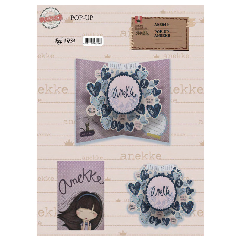 TARJETA FELICITACION ARGU ANEKKE AK3549 UNIDAD