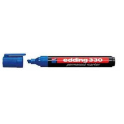 MARCD. EDDING Nº 330 PLASTICO AZUL C/10U