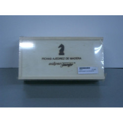 FICHAS AJEDREZ STAUTON MADERA