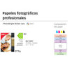 PAPEL APLI INKJET A-4 FOTO DOBLE CARA BRILLO 270G 10H 10419