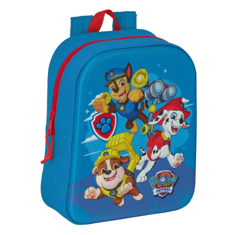 MOCHILA GUARDERIA 3D PAW PATROL 642361011 SAFTA23 VAC