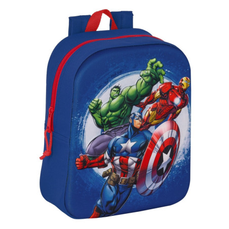 MOCHILA GUARDERIA 3D AVENGERS 642368011 SAFTA23 VAC