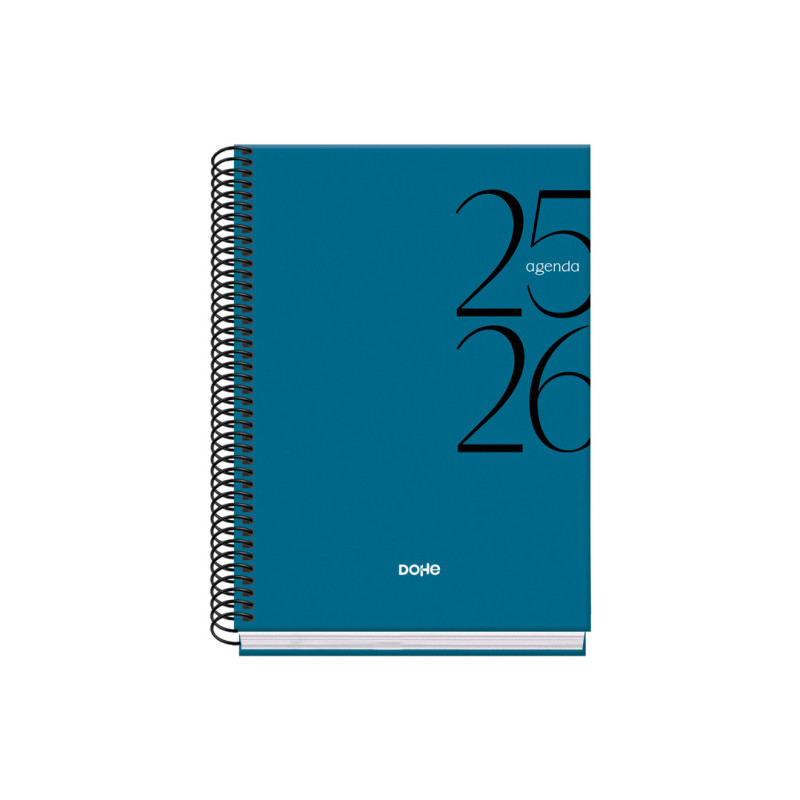 AGENDA ESCOLAR DOHE25 25/26 BASIC SYSTEM TE A-5 DP AZUL 52060