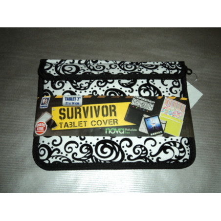 FUNDA TABLET 7" SURVIVOR CACHEMIR C/CREMALLERA ^