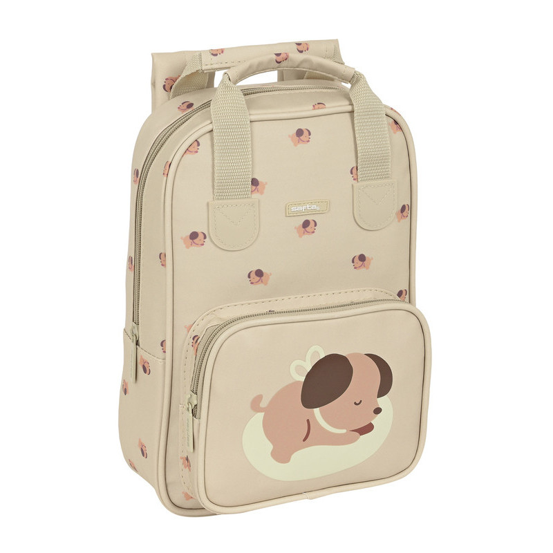 MOCHILA INFANTIL CON ASAS FACIL LIMPIEZA SAFTA PREESCOLAR "PUPPY" 642389765 SAFTA23 VAC