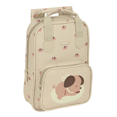 MOCHILA INFANTIL CON ASAS FACIL LIMPIEZA SAFTA PREESCOLAR "PUPPY" 642389765 SAFTA23 VAC
