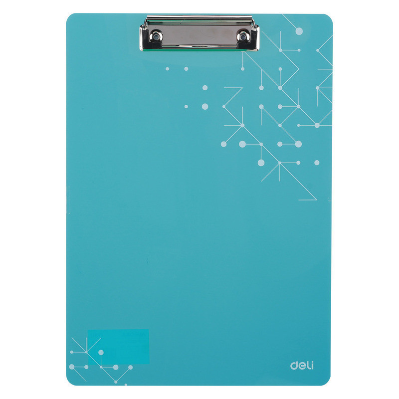 CARPETA A4 MUELLE S/TAPA DELI AZUL EF75632