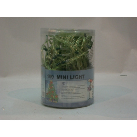 LUCES MICRO 100U PROG MULTI CABLE VERDE 22965 ^