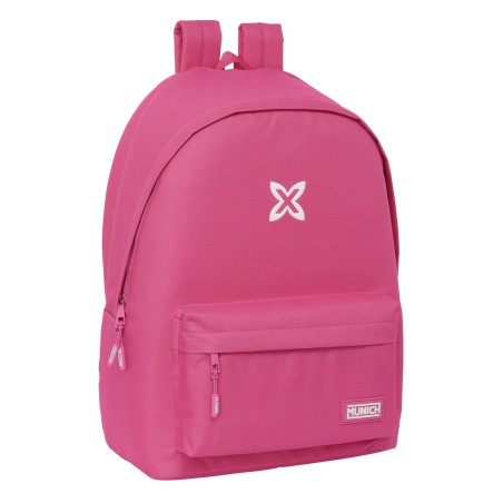 MOCHILA DOBLE PARA PORTATIL 15,6"+USB MUNICH BASICOS "FUCSIA" SAFTA26 642407820 44X31 UNIDAD