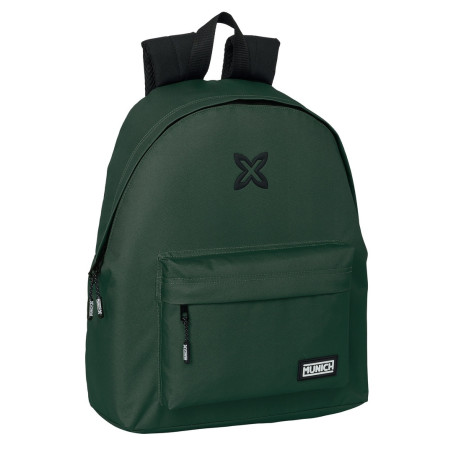 MOCHILA MUNICH BASICOS "VERDE" SAFTA26 642423774 42X33 UNIDAD