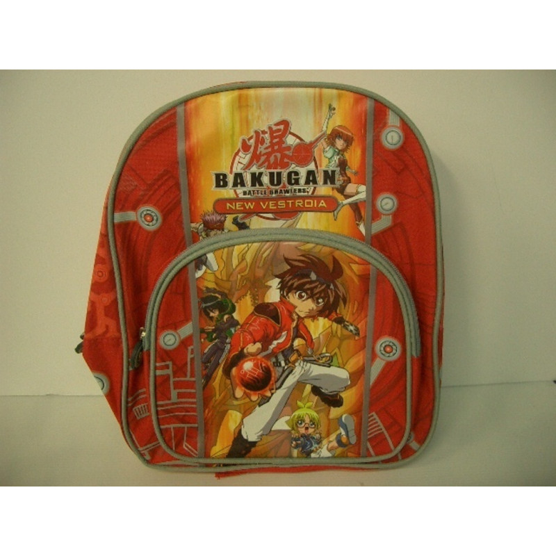 MOCHILA JAIMARC 10 BAKUGAN INFANTIL 32CM M010125 ^