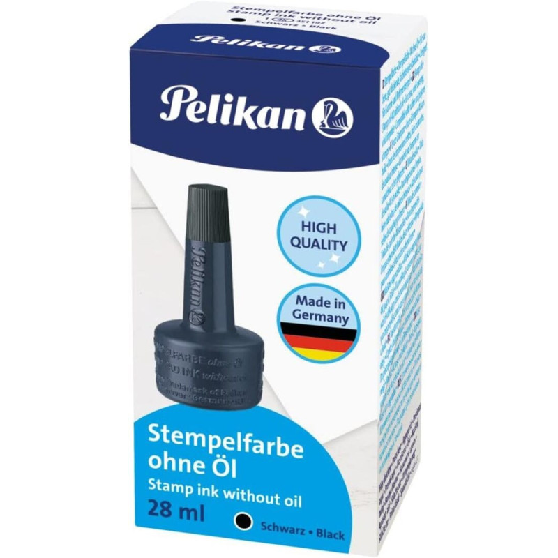 TINTA SELLAR PELIKAN FRASCO 4K 28 ML NEGRO