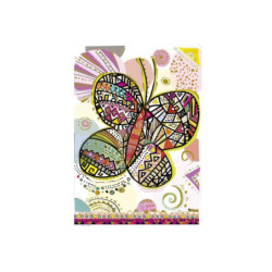 TARJETA FELICITACION ARGU TURNOWSKY MARIPOSA 41140 UNIDAD