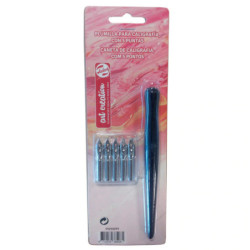 JUEGO TALENS PLUMILLA C/5 PLUMILLAS MADERA 99290099