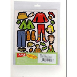 ETIQUETAS APLI GOMETS EL ARMARIO 3H REF.11438 ^