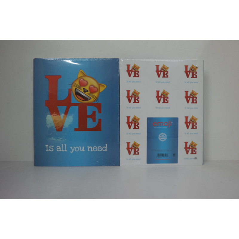 CARPEBLOC DEC 4A A4 EMOJI17 LOVE IS AL YOU NEED 985187