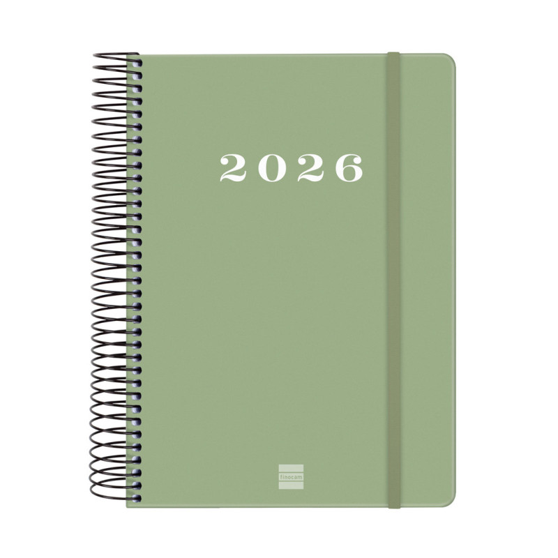 AGENDA MY E10 1DP 2026 VERDE+ FINOCAM26 743522026 185 X 20 X 212 MM