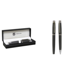 JUEGO BOLIGRAFO ROLLER CYP FCBARCELONA ANODIZADO SET-23-BC ^