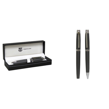 JUEGO BOLIGRAFO ROLLER CYP FCBARCELONA ANODIZADO SET-23-BC ^