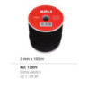 CUERDA GOMA ELASTICA APLI 2*100M BOBINA REF 13809