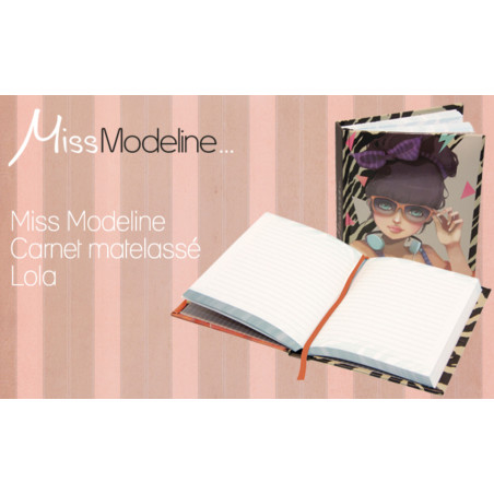 BLOC NOTAS MAILDOR MISS MODELINE ACOLCHADO 8º LOLA 62181O ^