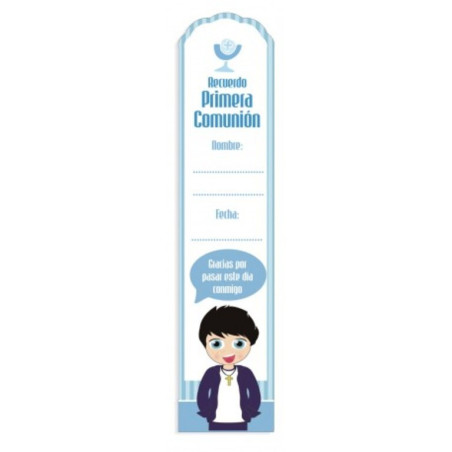 PUNTO LECTURA COMUNION ARGU NIÑO AZUL 40062 PTE 25U ^