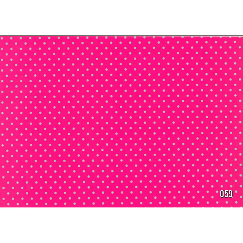 PAPEL REGALO ROLLO 31 SETIMPRES PACK 2U ESTUCADO ROSA PUNTOS PLATA E41RS