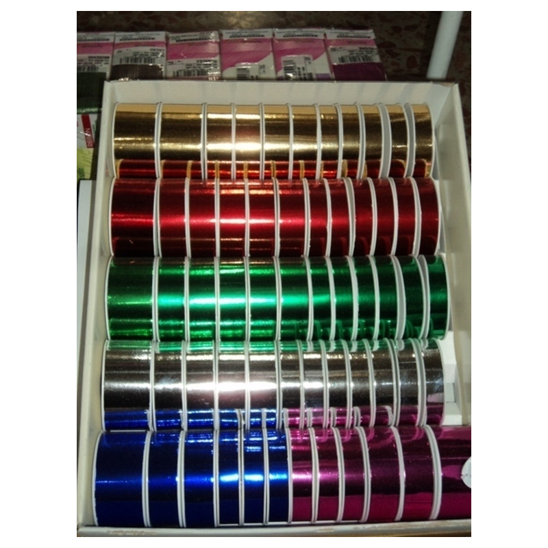 CINTA REGALO 10M METALIZADA EXP 35R 19-31-50MM