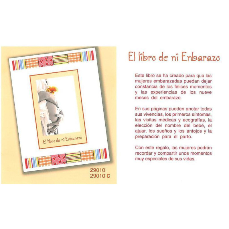 LIBRO EMBARAZO EDICROMO DECORADO 29010