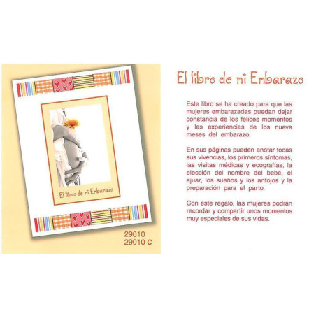 LIBRO EMBARAZO EDICROMO DECORADO 29010