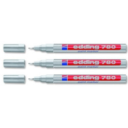 MARCD. EDDING Nº 780 OPACO PLATA 54 C/10U