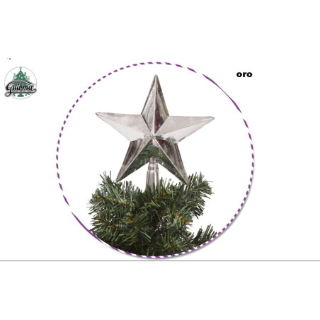 PUNTAL REMATE ESTRELLA 5 PUNTAS ORO 42593 ^