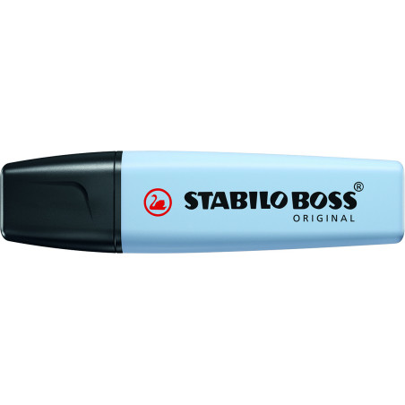 MARCD. FLUORESCENTE STABILO BOSS PASTEL AZUL NUBLADO