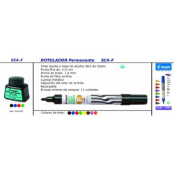 MARCD. PILOT SCA-F AZUL C/12U