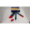 MARCD. MOLIN PERMANENTE PUNTA REDONDA 3MM ROJO C/12U